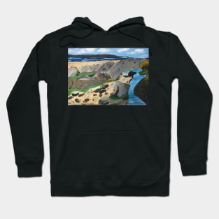 Crawfordsburn Beach Rock Pool Hoodie